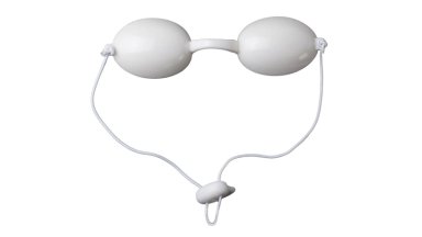 GAFAS DE PROTECCIÓN UV PARA DEPILADORA LASER IPL FOTOTERAPIA BLANCO - 1