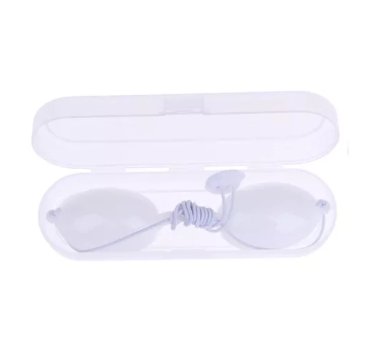 GAFAS DE PROTECCIÓN UV PARA DEPILADORA LASER IPL FOTOTERAPIA BLANCO - 4