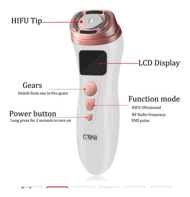 HIFU MINI 2.0 ORIGINAL 2ª GENERACIÓN HIFU RF EMS , MAS OBSEQUIO - 4