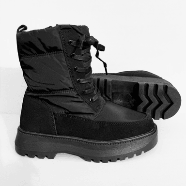 BOTIN IMPERMIABLE CHIPORRO MUJER KALA EN COLOR NEGRO BELLA MODA - 6