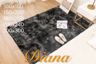 ALFOMBRA RECTANGULAR PELUDA 180 CM X 200 CM - 1