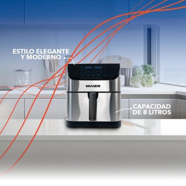 FREIDORA DE AIRE MAIER DIGITAL XL 8 LITROS VERSA 8 - 7