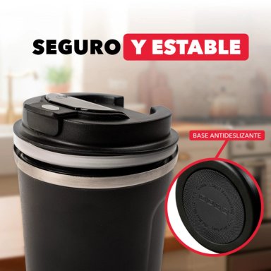 MUG TE RMICO ACERO INOX HAUSSEN 380 ML INDICADOR TEMPERATURA - 6