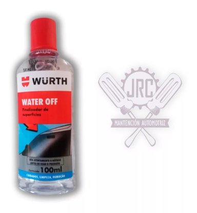 WATER OFF REPELENTE DE AGUA PARA VIDRIOS 100ML WURTH - 1