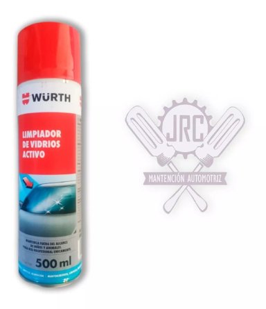 LIMPIADOR ACTIVO DE VIDRIOS WURTH 500ML - 1