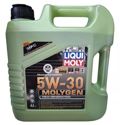ACEITE 5W30 MOLYGEN LIQUI MOLY 4 LITROS BENCINERO - 1