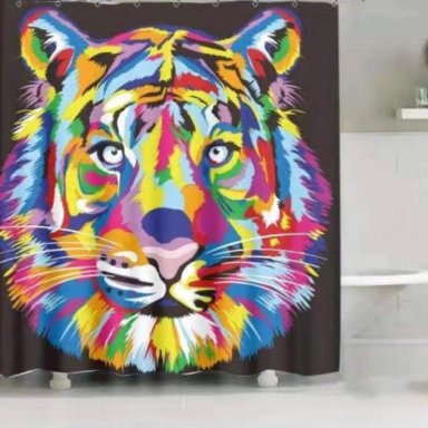 CORTINA DE BAÑO IMPERMEABLE - CB44 - 1