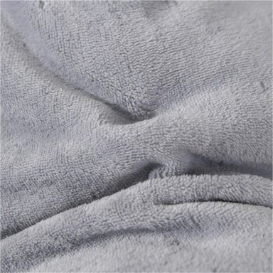 COBERTOR PLUSH LISO 1.5 PLAZAS CON CHIPORRO 1 FUNDA ALMOHADA TAMAÑO 1,5 PLAZAS - 5