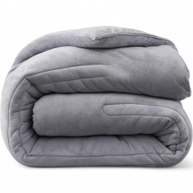 PLUMON PLUSH LISO CON CHIPORRO 2 PLAZAS + 2 FUNDAS ALMOHADA TAMAÑO 2 PLAZAS DISEÑO RS 9 - 2