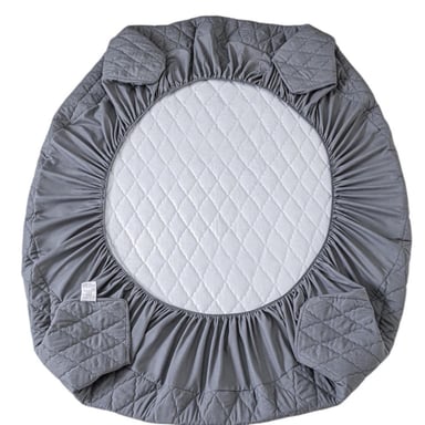 CUBRE COLCHON PROTECTOR DE 2 PLAZAS + 2 FUNDAS DE ALMOHADA TAMAÑO 2 PLAZAS - 4