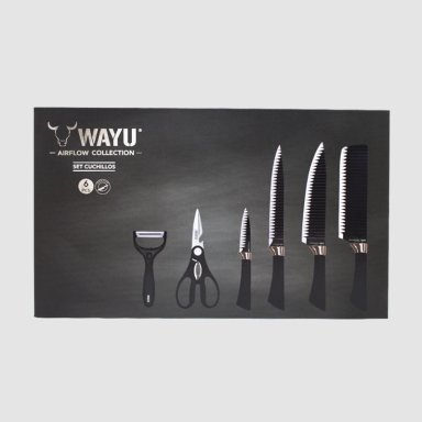 SET CUCHILLOS ROLLING WAYU - 5