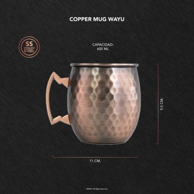 COPPER MUG SET WAYU - 3