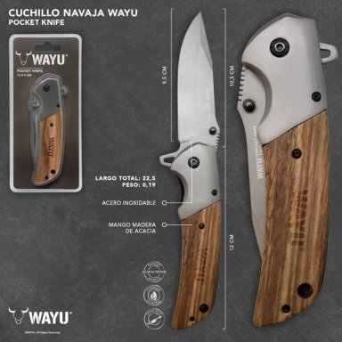 CUCHILLO NAVAJA WAYU - 5