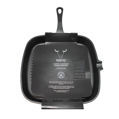SARTEN CUADRADO WAYU IRON CAST - 5