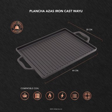 PLANCHA AZAS IRON CAST WAYU - 3