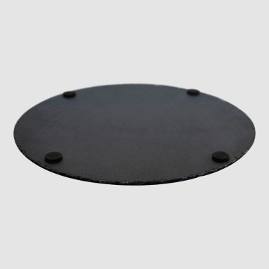 PLATO REDONDO PIEDRA PIZARRA 25 CM WAYU - 2