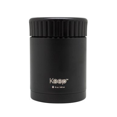 TERMO COMIDA COLORES 0.45L KEEP -NEGRO - 2