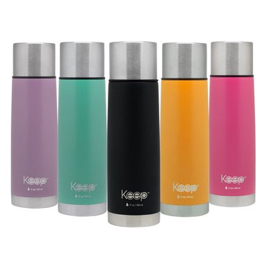 TERMO BALA KEEP 500 ML RUBBER - NARANJO - 3
