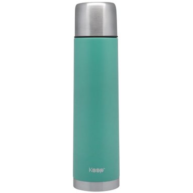 TERMO BALA 1.0L RUBBER KEEP -CELESTE - 2