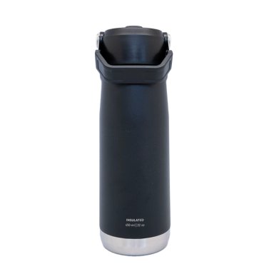 BOTELLA INSULADA CON MANGO 65O ML KEEP - NEGRO - 3