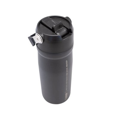 BOTELLA INSULADA CON MANGO 65O ML KEEP - NEGRO - 4