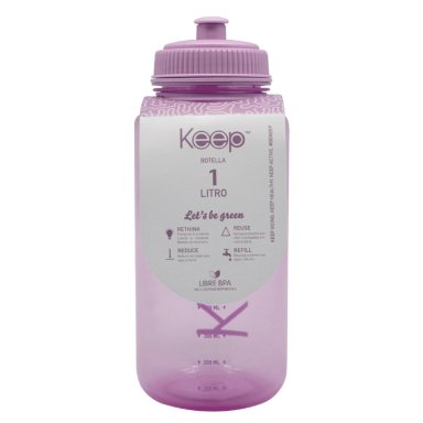 BOTELLA 1LT KEEP - LILA - 2