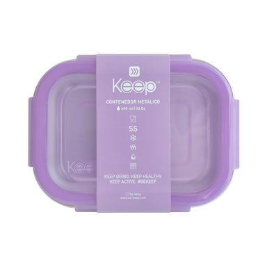 HERMETICOS METALICOS 650 ML KEEP - LILA - 4
