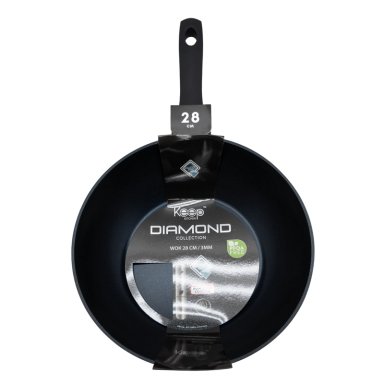 SARTEN WOK 28CM DIAMOND KEEP - 3