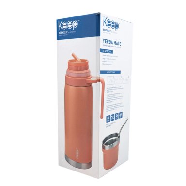 TERMO MATE TO GO KEEP - CORAL - 4