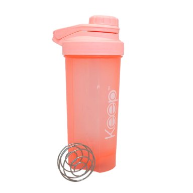 BOTELLA SHAKER COLORES KEEP - CORAL - 2