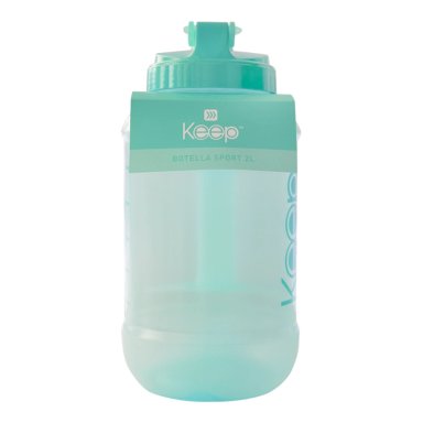 BOTELLA SPORT 2 LTS KEEP - CELESTE - 2