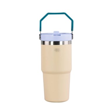 BOTELLA INSULADA CON MANGO 590ML FLASK KEEP NUDE - 1