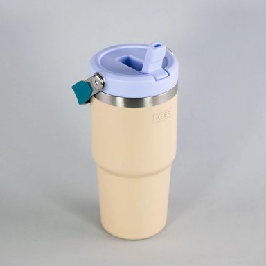 BOTELLA INSULADA CON MANGO 590ML FLASK KEEP NUDE - 3