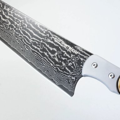CUCHILLO CAVEMAN DAMASCUS WAYU - 3
