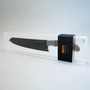 CUCHILLO CAVEMAN DAMASCUS WAYU - 4