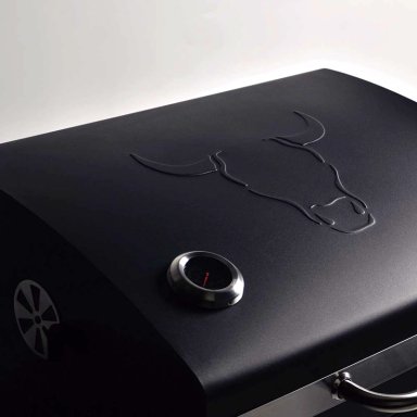 PARRILLA A CARBON CON SPIEDO - 5