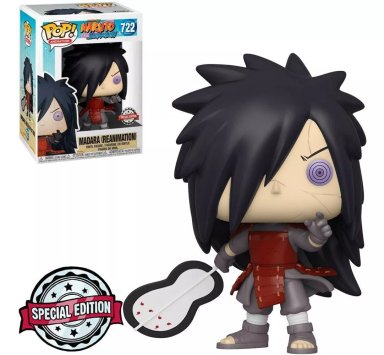 FUNKO POP NEGRO NARUTO MÁDARA (REANIMACIÓN) (722} - 1