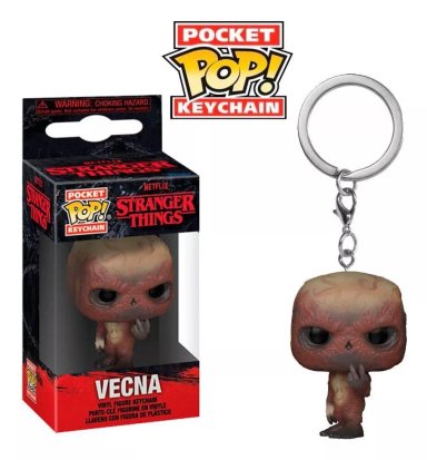 FUNKO POP NEGRO STRANGER THINGS LLAVERO VECNA - 1
