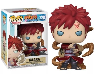 FUNKO POP NEGRO ANIME NARUTO GAARA METALIZADO SPECIAL EDITION - 1