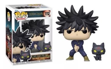 FUNKO POP NEGRO JUJUTSU KAISEN - MEGUMI W/DOGS - 1