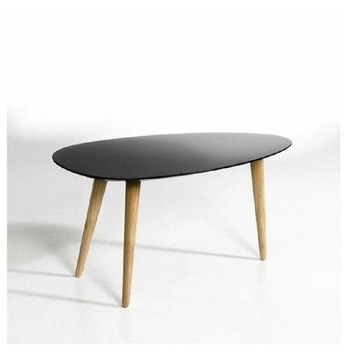 MESA CENTRO MOAD7888 ELIPSE MADERA NEGRO - 1