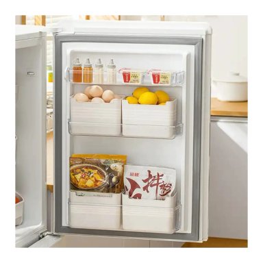 CAJA ORGANIZADORA DE REFRIGERADOR CONTENEDOR DE ALMACENAMIENTO - 2