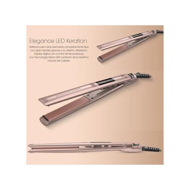 PLANCHA DE PELO KERATION LED DIGITAL GAMA - 7