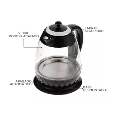 HERVIDOR DE AGUA URSUS TROTTER UT-DIAMONDS17 1.7 LITROS - 6