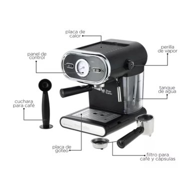 CAFETERA DE ESPRESSO 2 EN 1 URSUS TROTTER UT-KAFFEE20BAR - 6