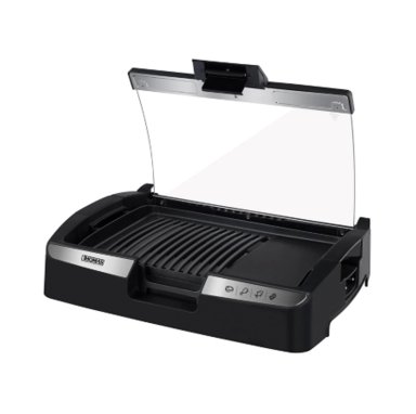 PARRILLA ELECTRICA THOMAS CON TAPA DE VIDRIO 1800W TH-224 - 3