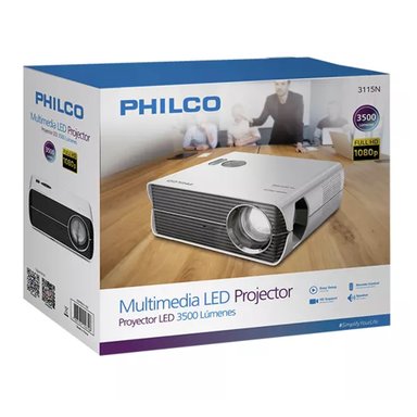 PROYECTOR LED 3500 LUMENES PHILCO 1080P - 1