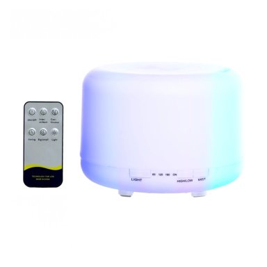 HUMIDIFICADOR DIFUSOR DE AROMAS 500ML LED - 1