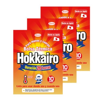 PACK PROMOCIONAL HOKKAIRO - 3 PACKS (30UN) BOLSA TÉRMICA - 1