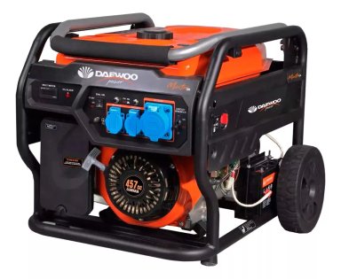 GENERADOR ELECTRICO A GASOLINA 7900W 17.5HP DAEWOO GDA11050E - 1